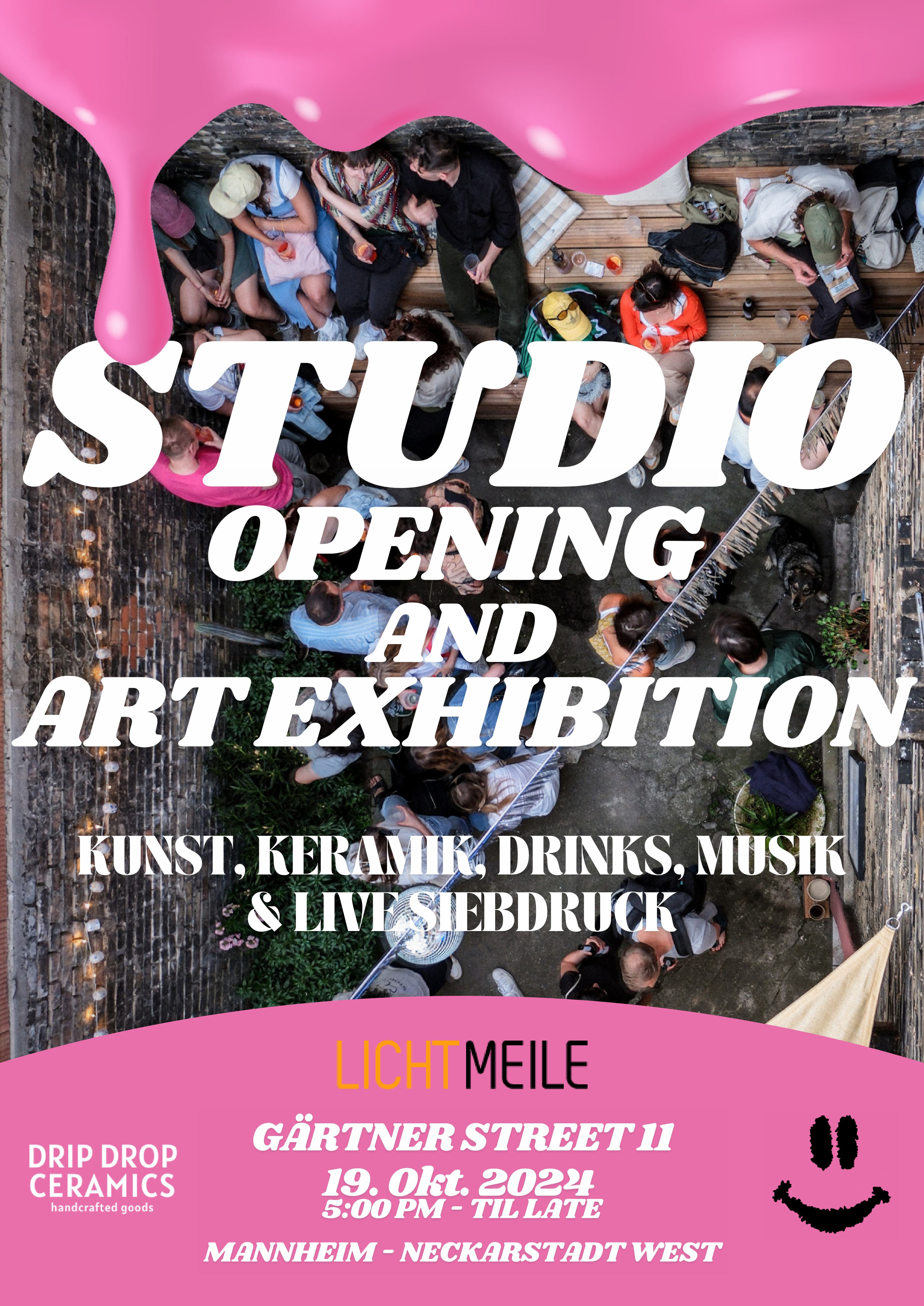 STUDIO OPENING & ART EXHIBITION